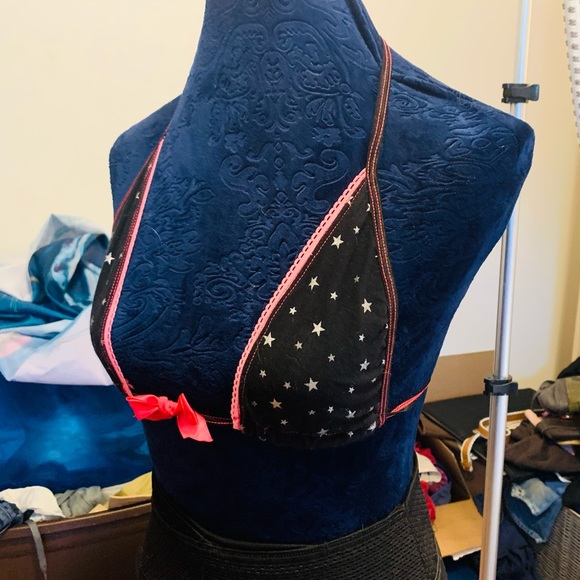 👑 SUPER SEXY STRIPPER STAR BRA TOP — SIZE XSMALL - Picture 4 of 7